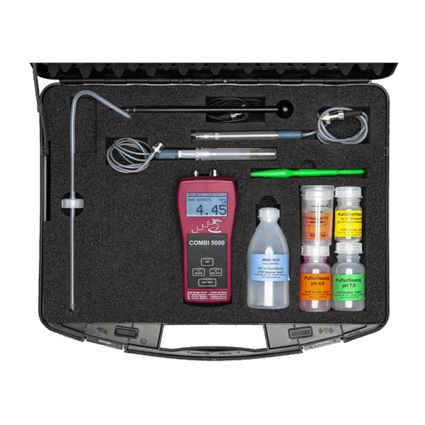 COMBI 5000: pH+ EC + AM + Vlaga + Temperatura